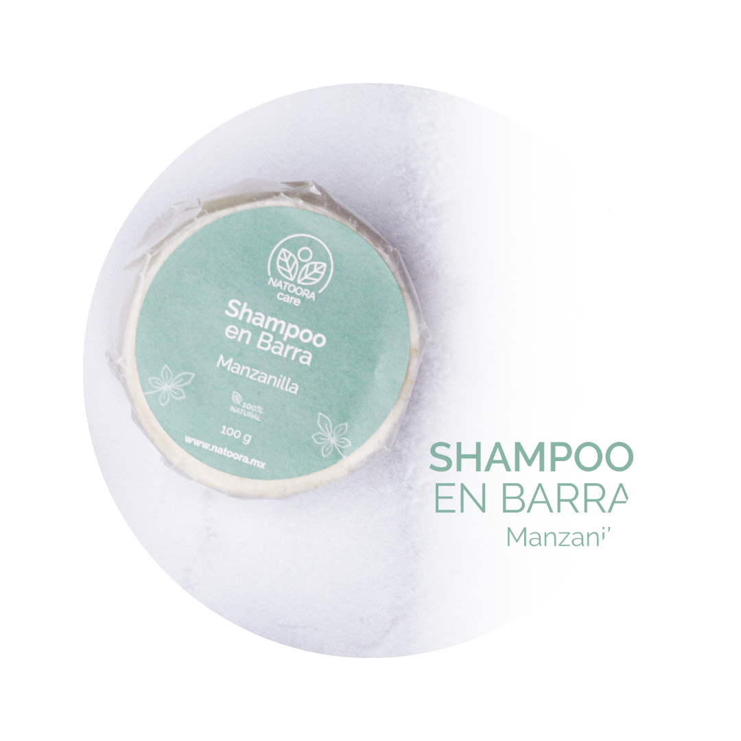 Natoora Organic Shampoo de Manzanilla Da Brillo Suaviza Natoora